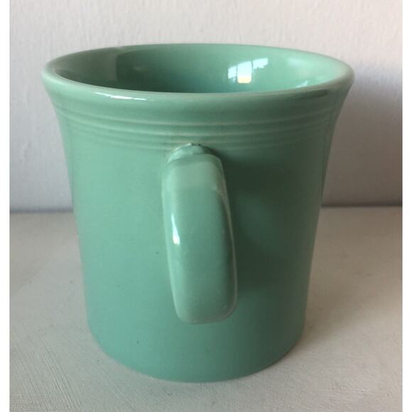 Fiesta HLC Ceramic Coffee Mug O-Ring Handle Sea Foam Mint Green 10 Ounce USA - Picture 3 of 12